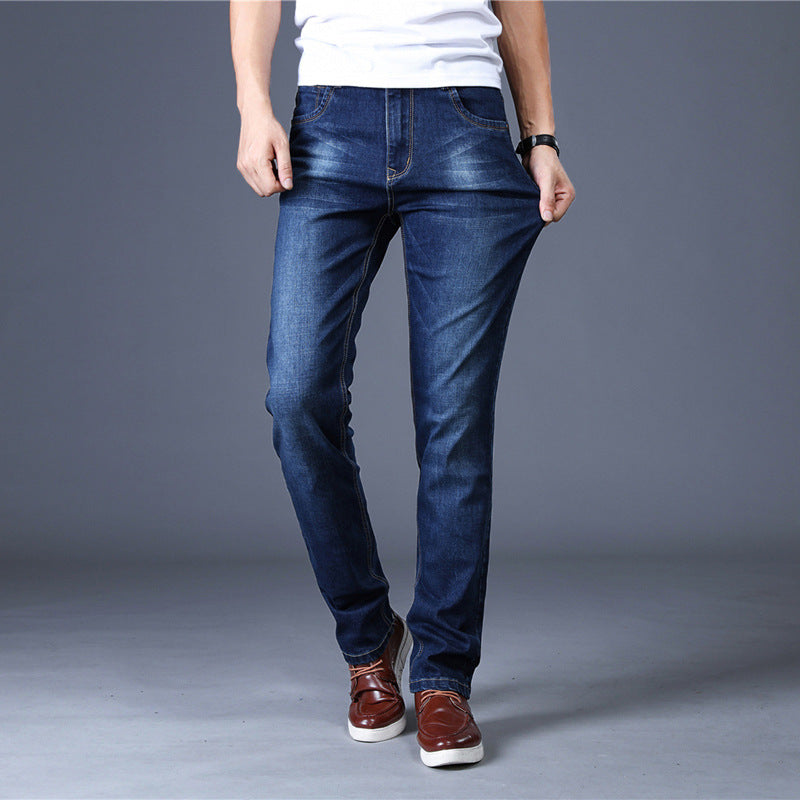 Men's Slim Men's Jeans Men's Jeans Men's Straight-leg Stretch Trousers