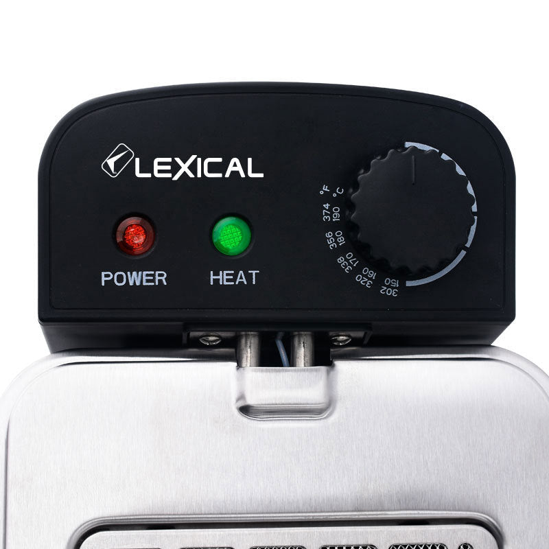 Cross-border home 3L fryer French fries chicken wings fried chicken adjustable temperature single sieve visual window single sieve electric fryer