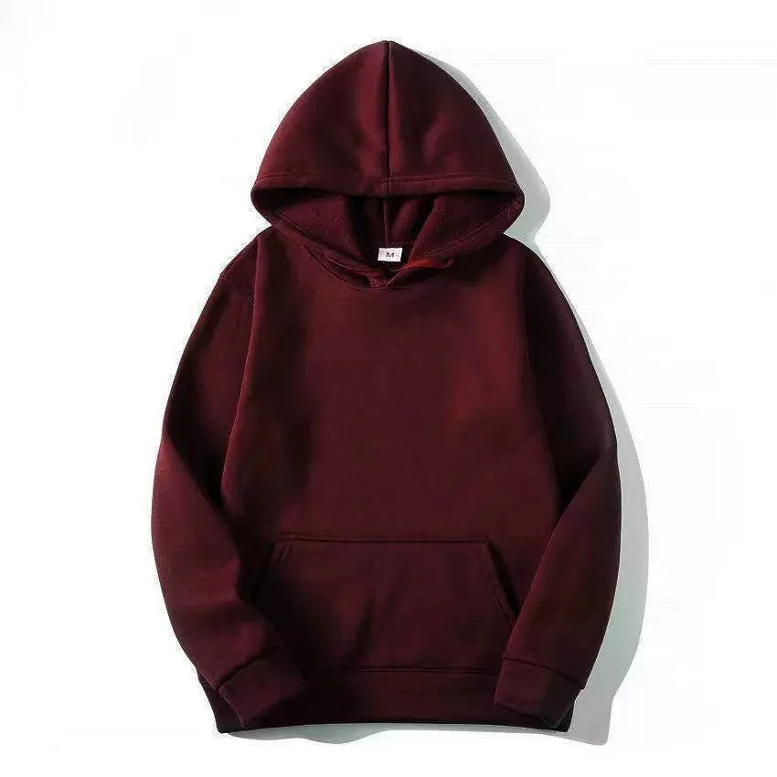JUMPER hoodie loose couple outfit men's and women's hoodie solid color top  SYX12