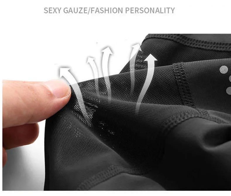 Leggings Seamless High Waist Push Up mesh Legging Breathable Sport Cropped shorts Sexy Gym Yoga Pants