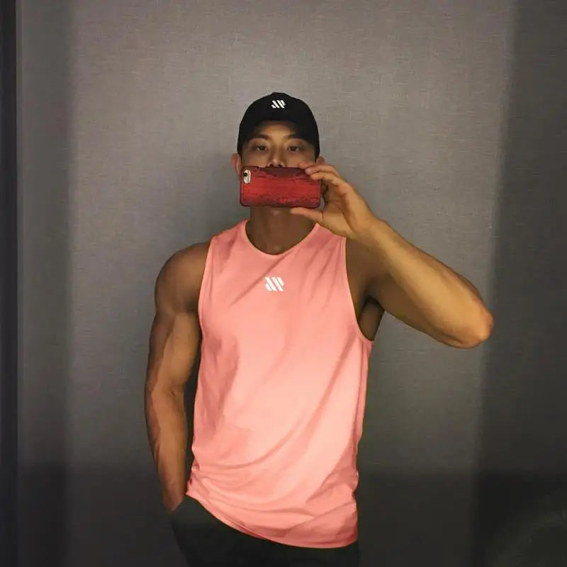 T-shirts Mannen Bodybuilding Tank Tops Gym Workout Fitness Mouwloos Shirt Running Kleding Stringer Singlet Zomer Toevallige Vest