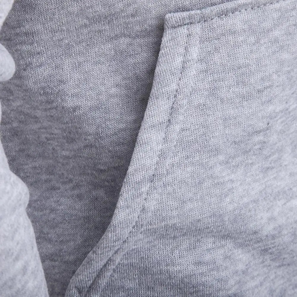 JUMPER Men Sweatshirts Long Sleeve Jacket Hoodie Zipper Closure Jacket Male Hoodies Sweatshirt Slim Fit Male Clothing