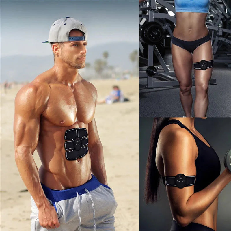 EQP Electric Muscle Stimulator EMS Wireless Buttocks Hip Trainer Abdominal ABS Stimulator Fitness Body Slimming Massager