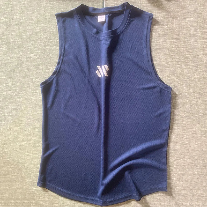 T-shirts Mannen Bodybuilding Tank Tops Gym Workout Fitness Mouwloos Shirt Running Kleding Stringer Singlet Zomer Toevallige Vest