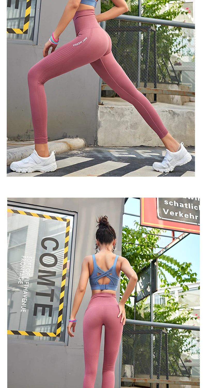 Leggings Women Pants Push Up Gym Tights Sexy Tummy Control Sport Yoga Pants High Waist Legging Plus Size Fitness Running Pants