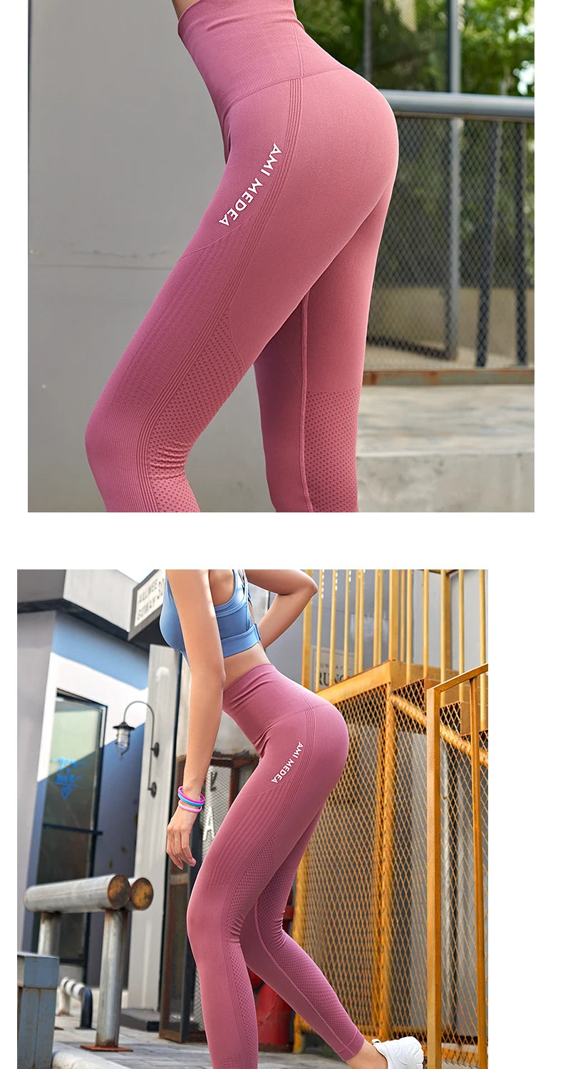 Leggings Women Pants Push Up Gym Tights Sexy Tummy Control Sport Yoga Pants High Waist Legging Plus Size Fitness Running Pants