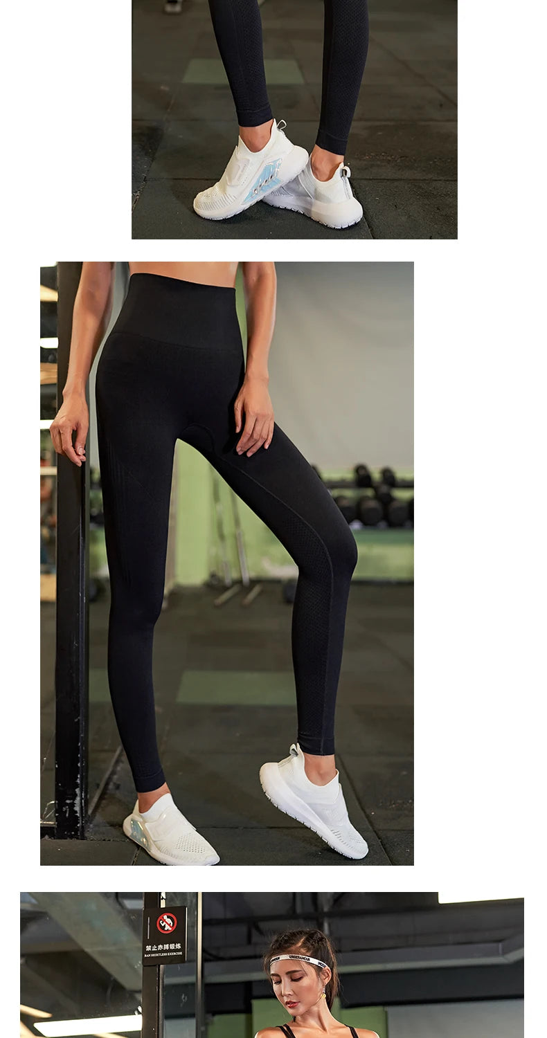 Leggings Women Pants Push Up Gym Tights Sexy Tummy Control Sport Yoga Pants High Waist Legging Plus Size Fitness Running Pants