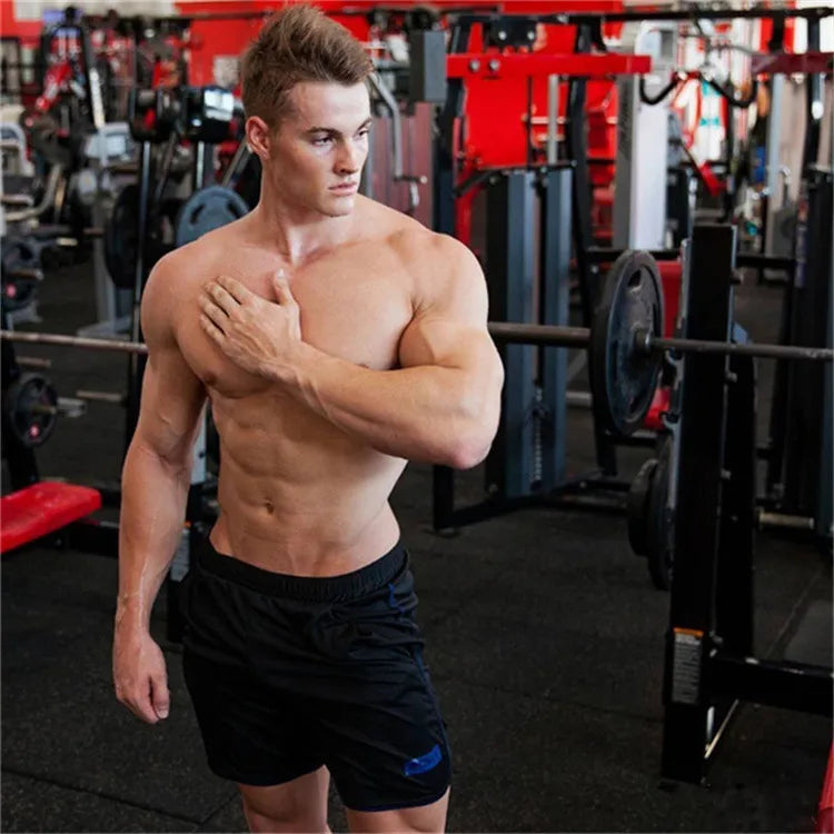 Shorts  NEW Summer Running Shorts Men Sports Jogging Fitness Shorts Quick Dry Mens Gym Men Shorts mesh gyms Shorts Men's sweatpants