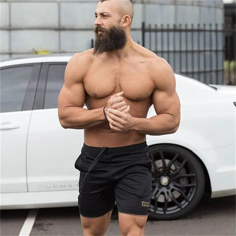Shorts  NEW Summer Running Shorts Men Sports Jogging Fitness Shorts Quick Dry Mens Gym Men Shorts mesh gyms Shorts Men's sweatpants