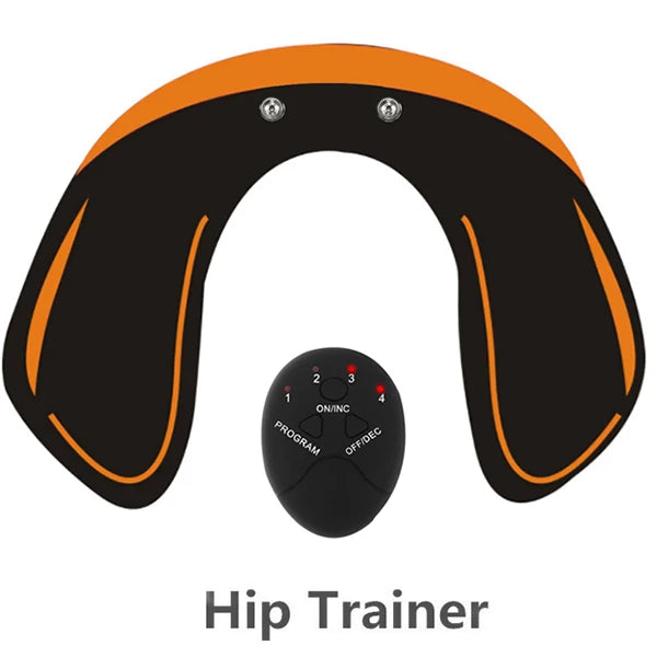 EQP Electric Muscle Stimulator EMS Wireless Buttocks Hip Trainer Abdominal ABS Stimulator Fitness Body Slimming Massager