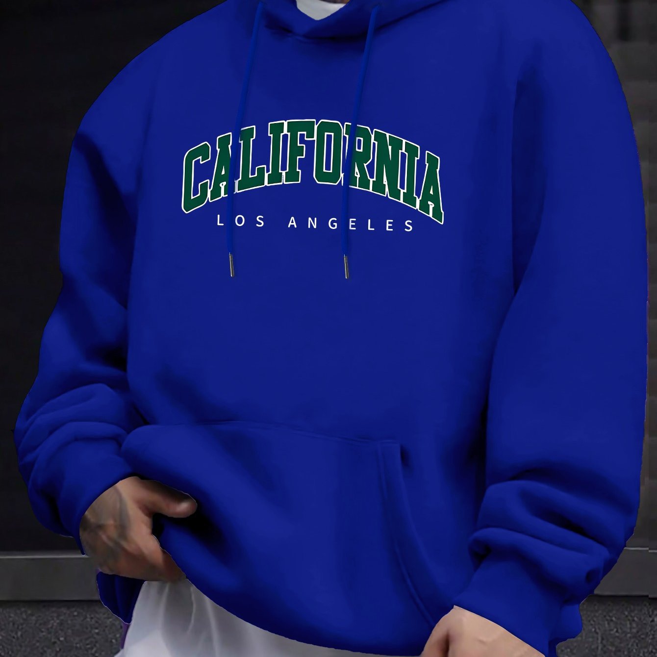 CALIFORNIA LOS ANGELES Alphabets Design printed men's fashio