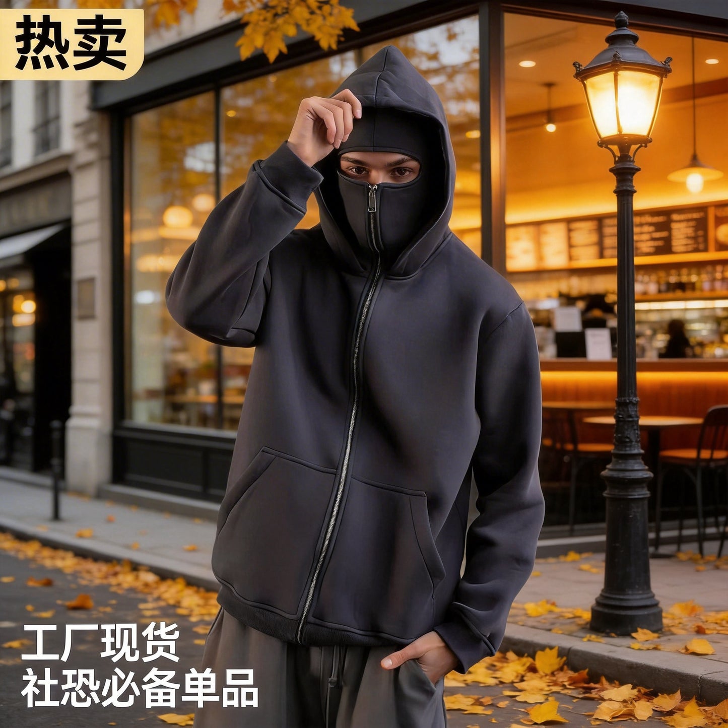 Renowears ActiveFit Hooded Jacket