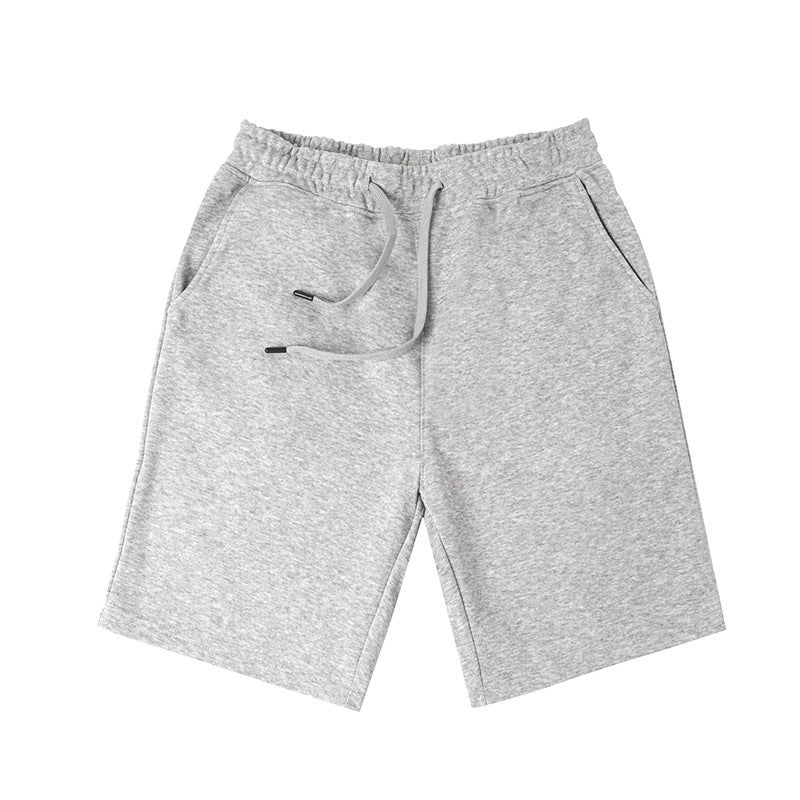 Huamian shorts men's 250g summer blockbuster street fashion brand men's casual five-point pants men's sports