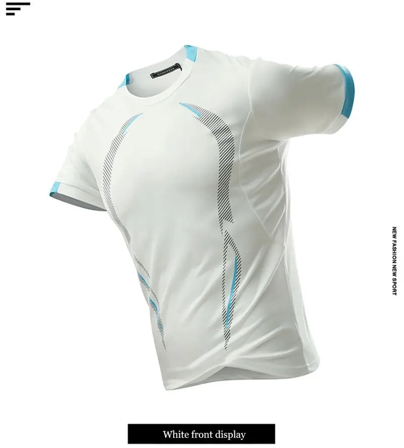 T-shirts Men New Compression Shirt Men Fitness Gym Super Hero Sport Running T-Shirt Fitness Training Breathable Quick Dry Short Sleeve