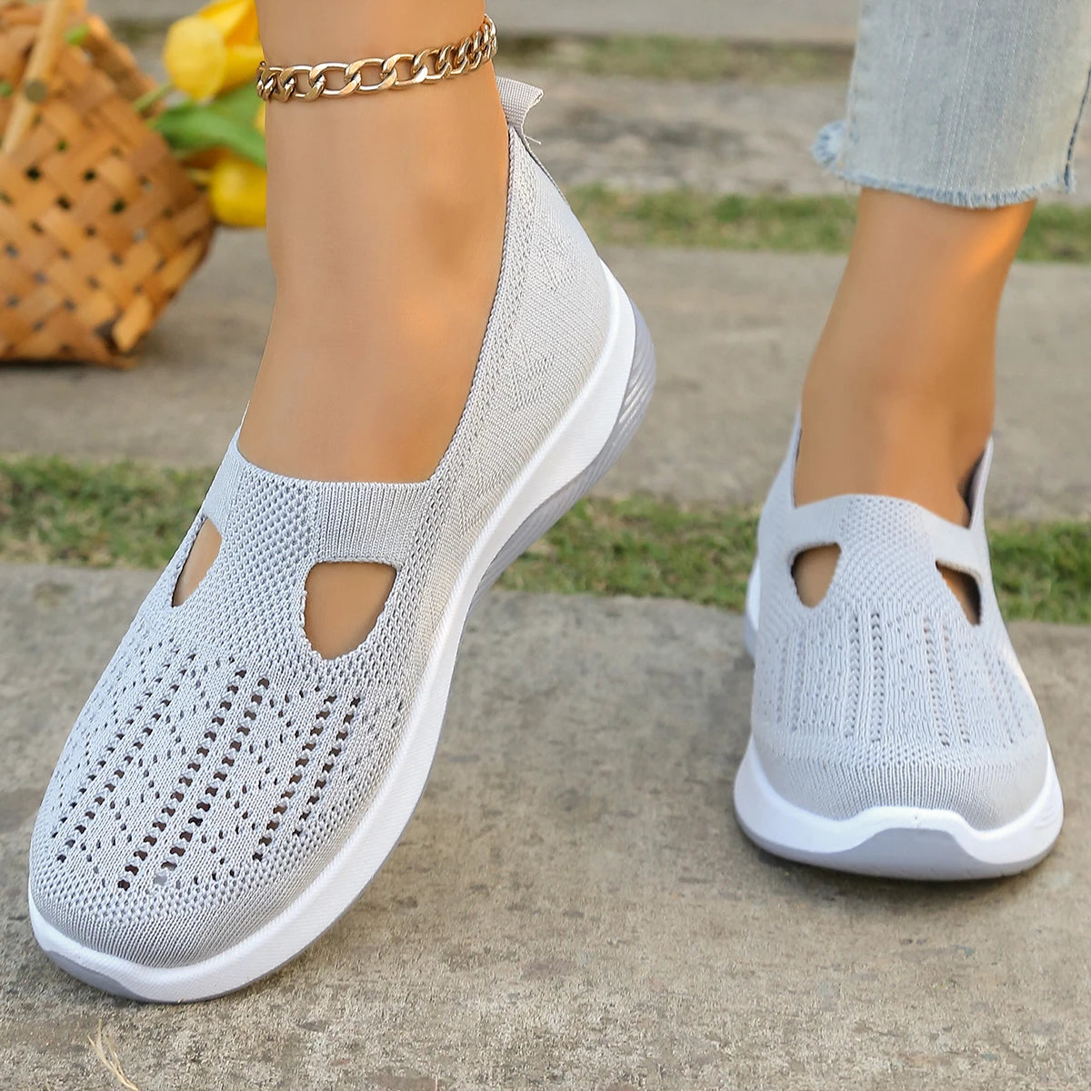 Women Sneakers  , simple, Solid color series of mom shoes sale shoes casual sneaker with free shipping