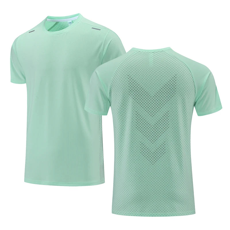 T-shirt Fitness Sports Top Gym Training Shirt Breathable Jogging Casual Sportswear