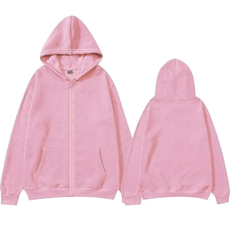 JUMPER men's and women's fashion trend hoodie outdoor sports travel hoodie casual hoodie with printed letters jacket size S-3XL