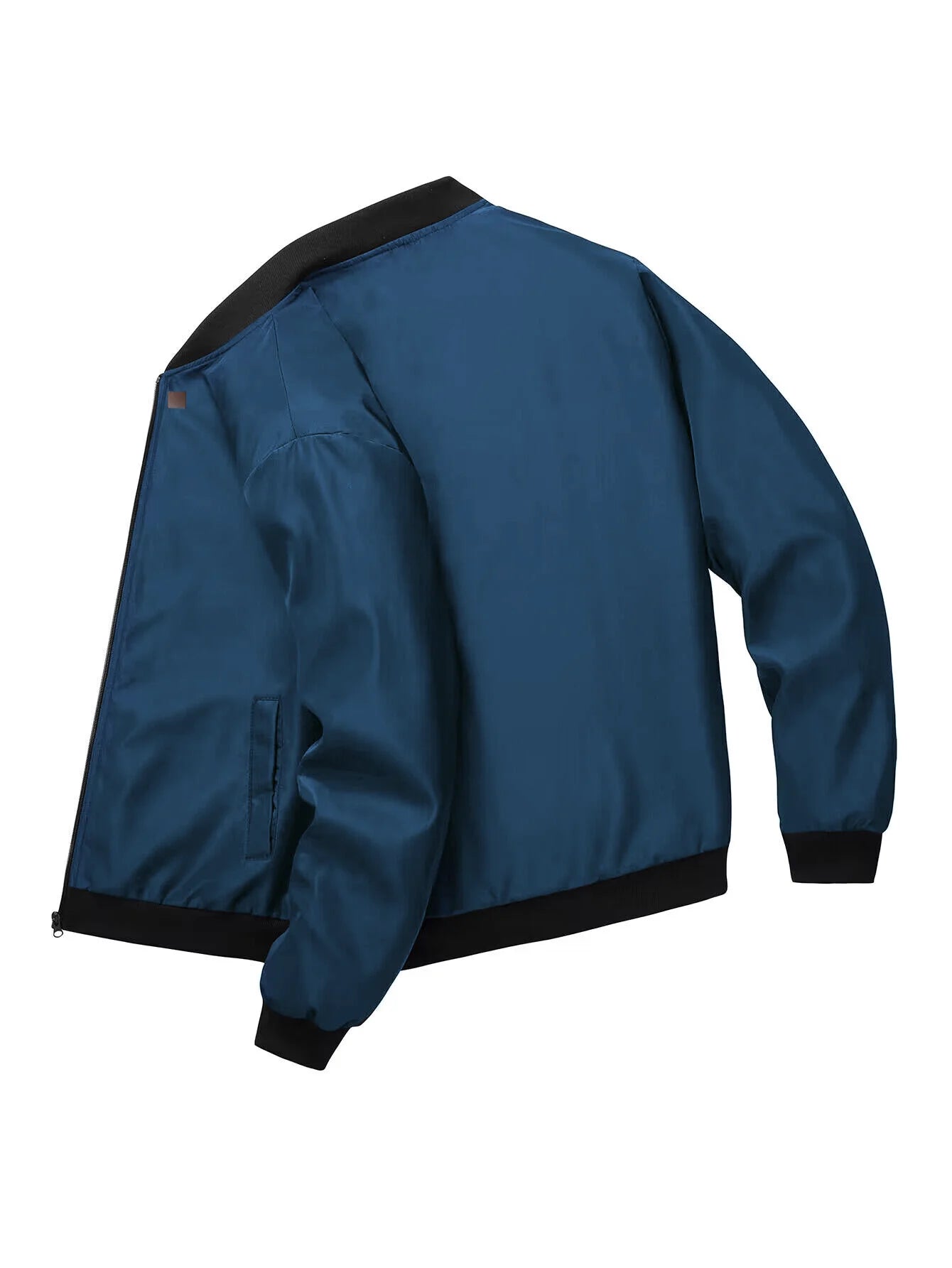 JUMPER New Baseball Collar Short Loose Solid Color Jacket Men's Business Casual Thin Coat Trend