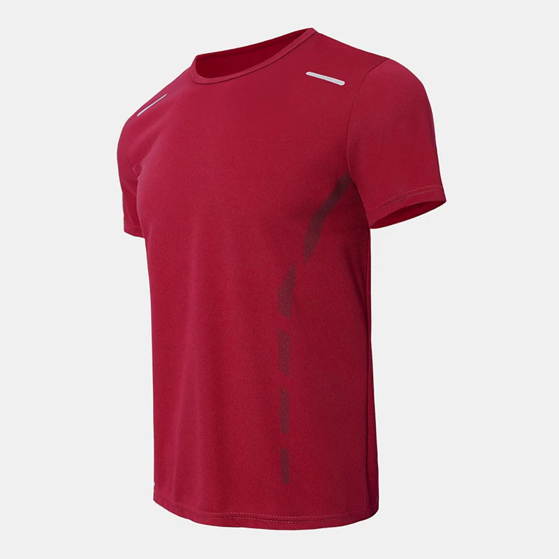 T-shirts  Men's Summer Quick-drying Sports Fashion Printed Short-sleeved Teens Loose and Comfortable Running Fitness Joker T-shirt