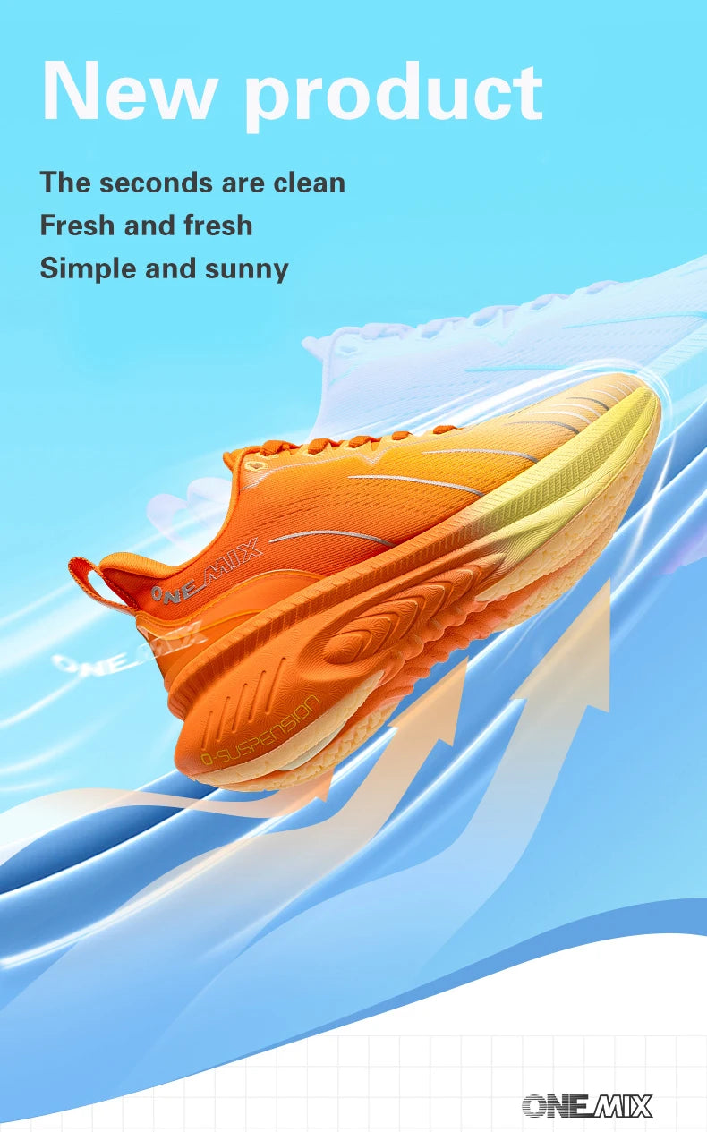 Sneakers New Cushioning Running Shoes For Men Suitable Heavy Runners Lace Up Sports Women Non-slip Outdoor Athletic Male Sneakers