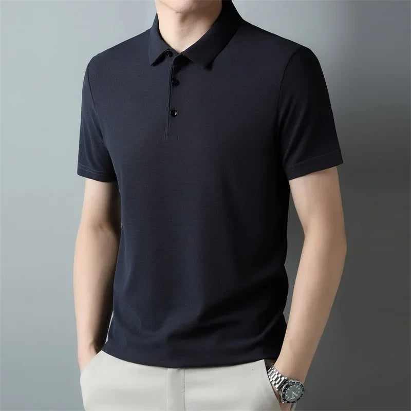 Polo Shirt Summer Breathable Comfortable Top