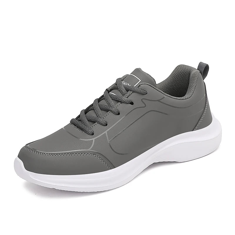 Sneakers New Men Running Shoes Winter Warm Male Sneakers Anti-slip Breathable Men's Walking Shoes Lace Up Soft Casual Shoes Lightweight