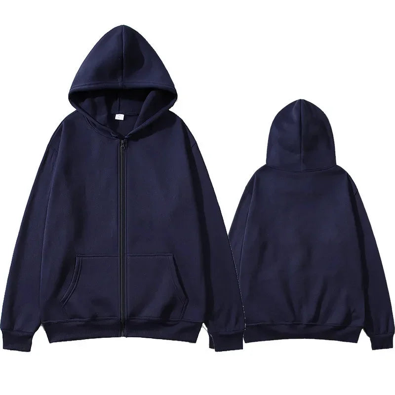 JUMPER men's and women's fashion trend hoodie outdoor sports travel hoodie casual hoodie with printed letters jacket size S-3XL