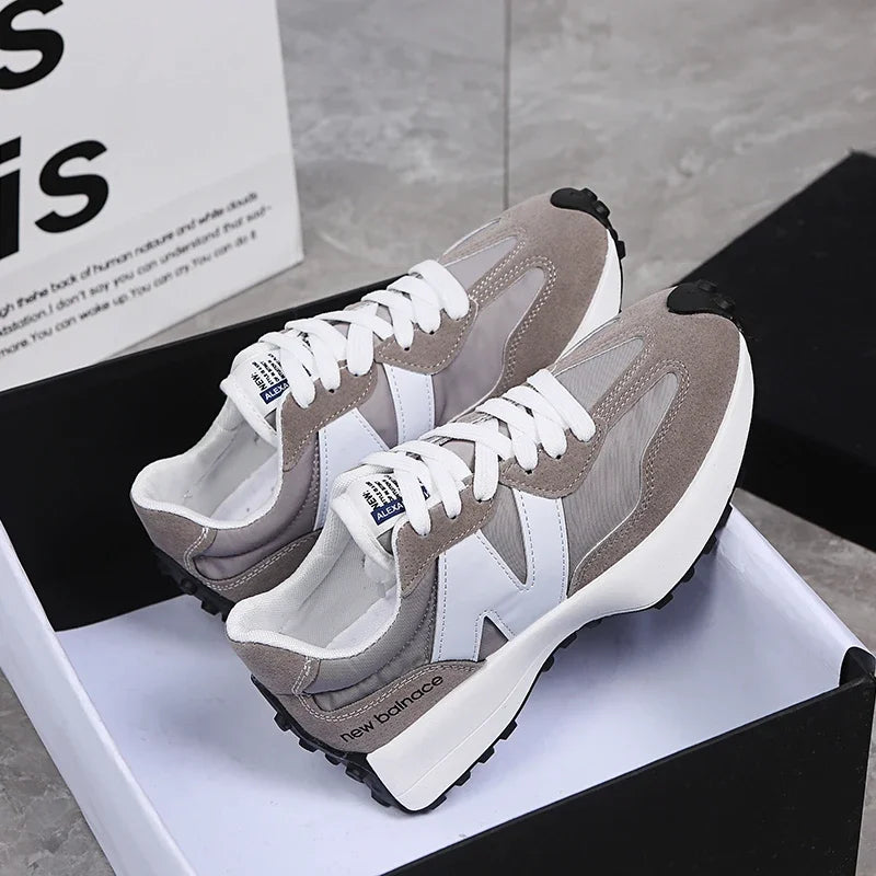 Women Sneakers Thick-Soled Dad Sneakers2025Summer Breathable Season Comfortable Sneaker