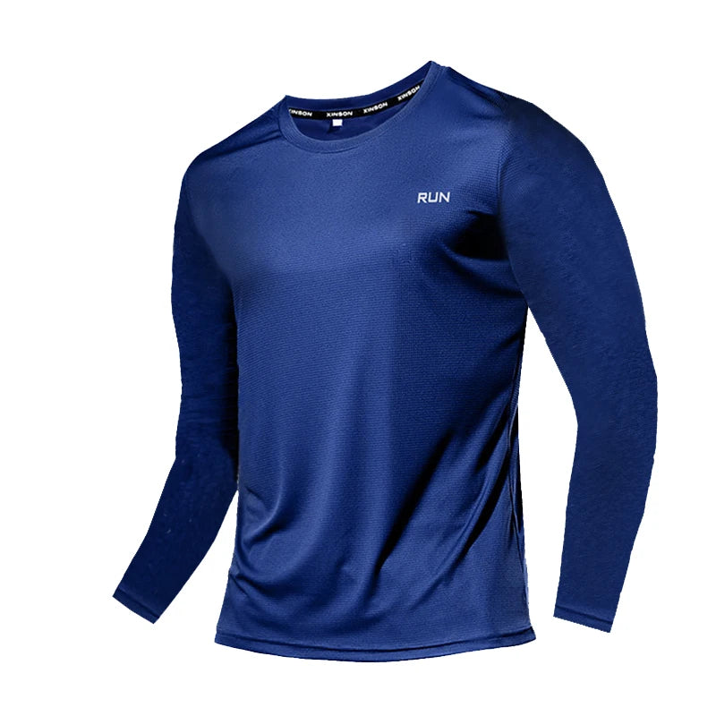 T-Shirt Men 2025 New Quick Dry Breathable Air Conditioning Outdoor Sun Protection Running Outer Wear