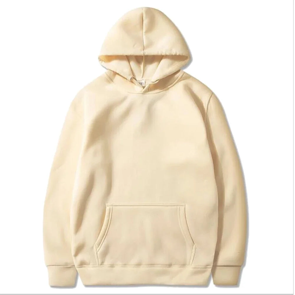 JUMPER Fashion Men's Women's Hoodies Spring Autumn Winter Casual Hoodies Sweatshirts Men Tops Solid Color Hoodie Sweatshirt Male