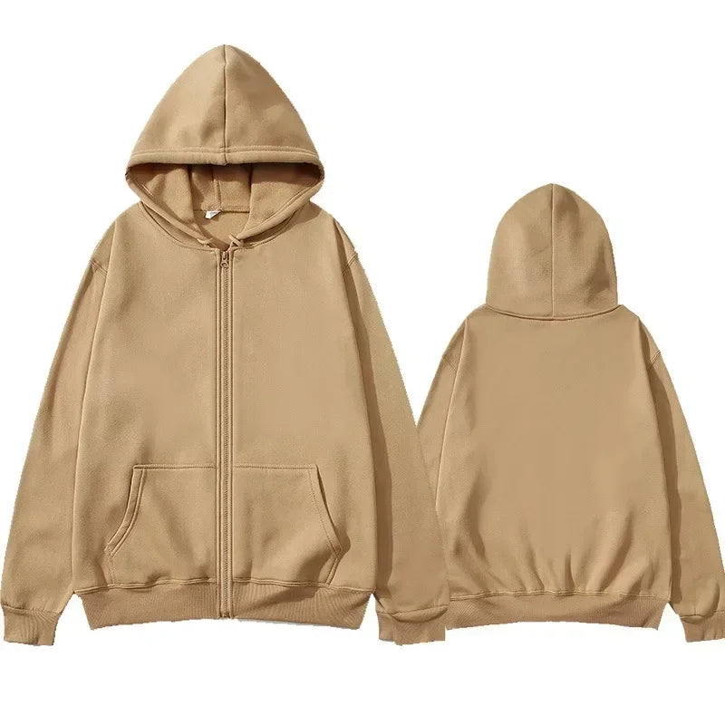 JUMPER men's and women's fashion trend hoodie outdoor sports travel hoodie casual hoodie with printed letters jacket size S-3XL