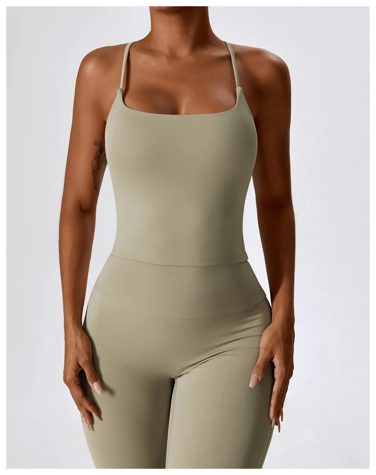 Legging Yoga Set 2PCS Seamless Women Sportswear Workout Clothes Athletic Wear Gym Legging Fitness Bra Crop Top Long Sleeve Sports Suits