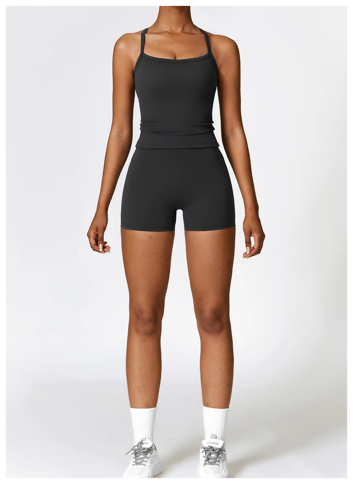 Legging 2PCS Seamless Yoga Set Women Workout Set Sportswear Gym Clothing Fitness Long Sleeve Crop Top High Waist Leggings Sports Suits