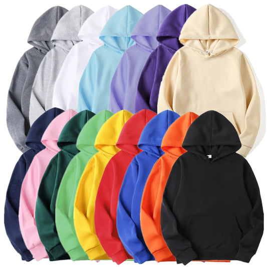 JUMPER New Fashion Men's Women's Hoodies Spring Autumn Winter Casual Hoodies Sweatshirts Men Tops Solid Color Hoodie Sweatshirt Male