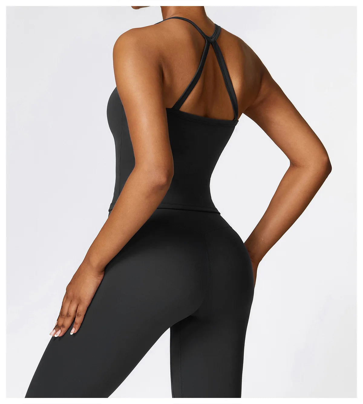 Legging 2PCS Seamless Yoga Set Women Workout Set Sportswear Gym Clothing Fitness Long Sleeve Crop Top High Waist Leggings Sports Suits