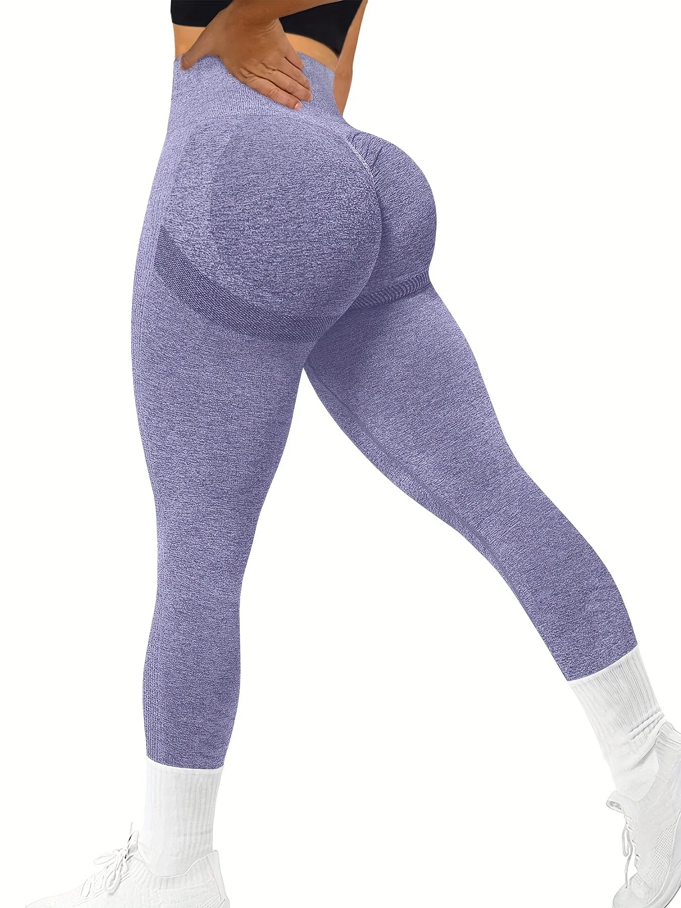 Leggings Seamless Butt Lifting Workout Leggings for Women High Waist Yoga Pants Compression Contour Tights
