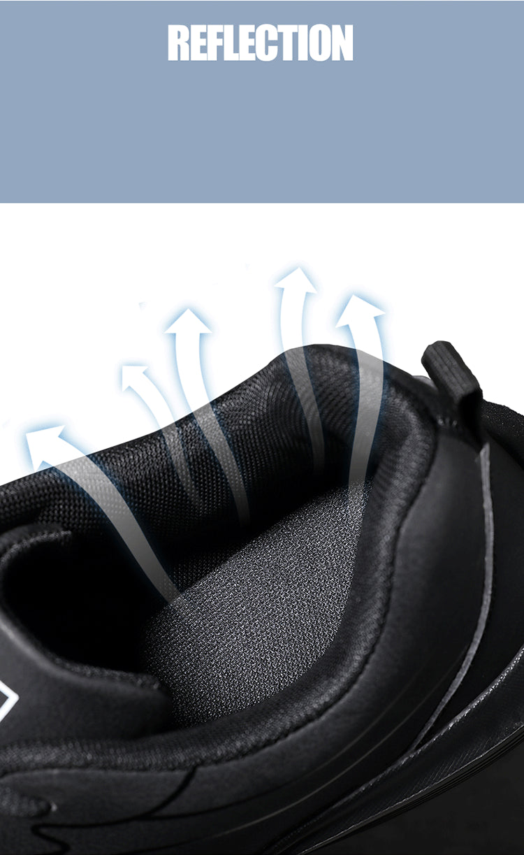 Sneakers New Men Running Shoes Winter Warm Male Sneakers Anti-slip Breathable Men's Walking Shoes Lace Up Soft Casual Shoes Lightweight