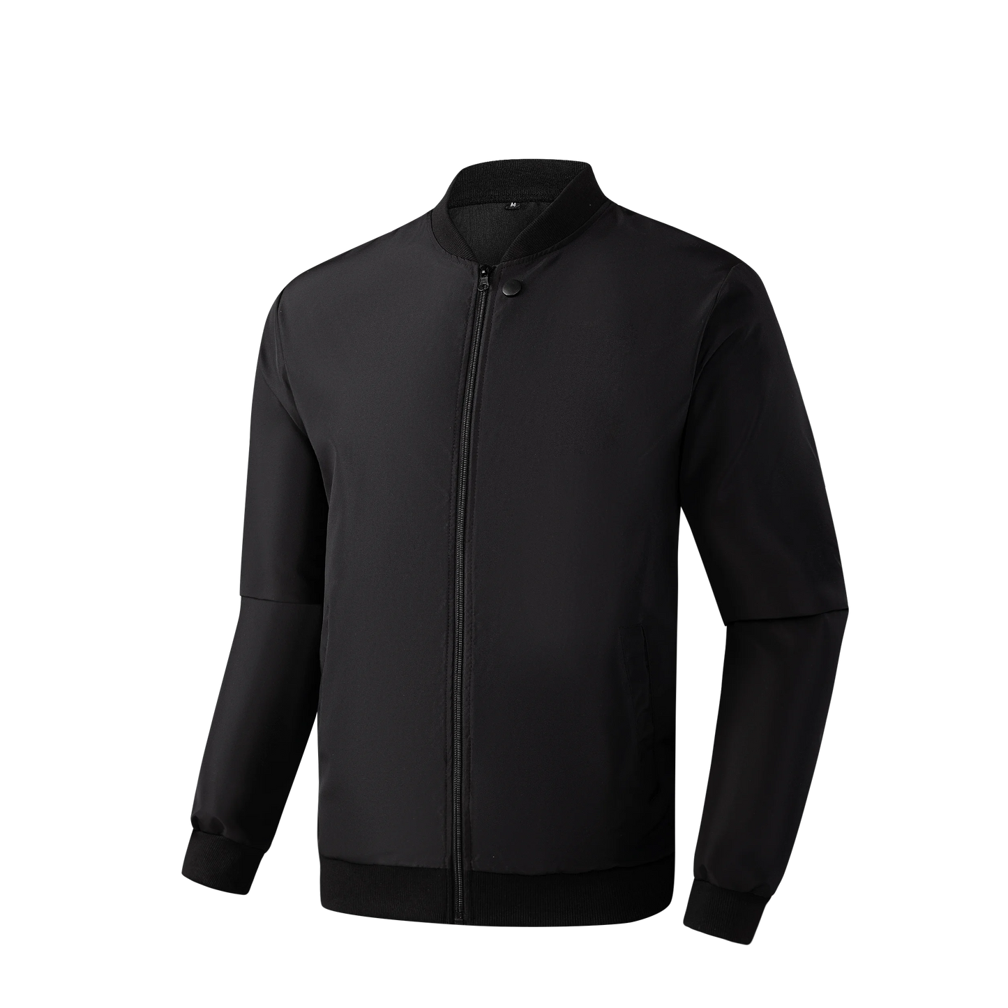 JUMPER New Baseball Collar Short Loose Solid Color Jacket Men's Business Casual Thin Coat Trend