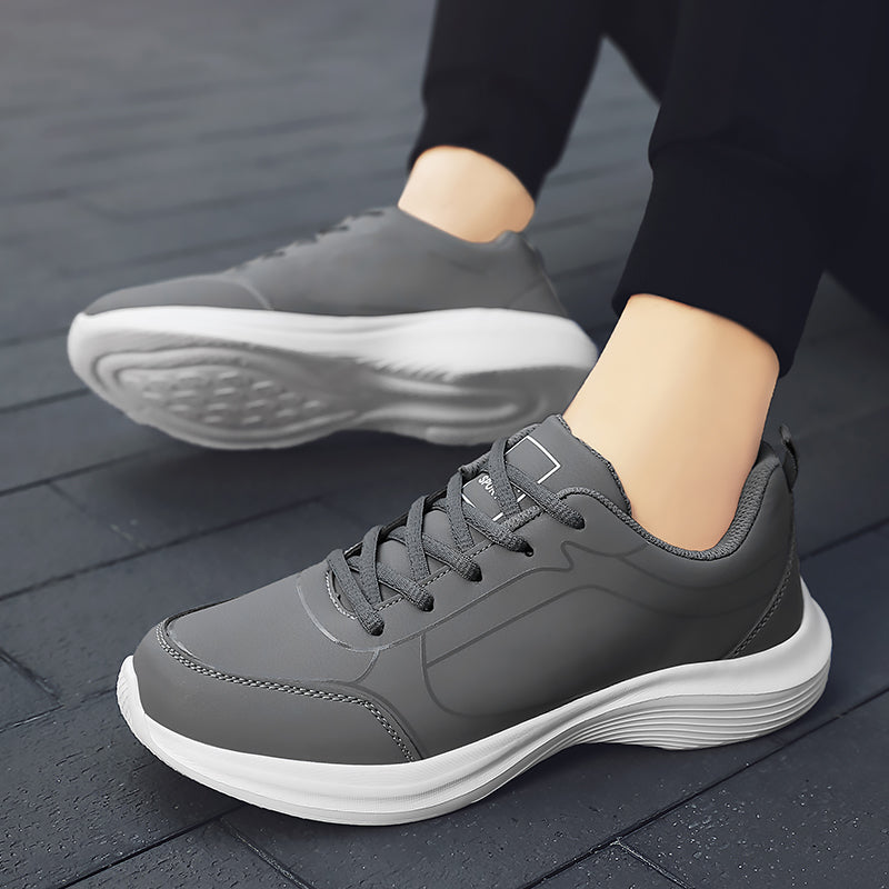Sneakers New Men Running Shoes Winter Warm Male Sneakers Anti-slip Breathable Men's Walking Shoes Lace Up Soft Casual Shoes Lightweight