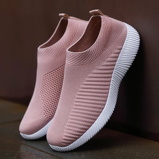 Women Sneakers  Soft Sneakers Lightweight And Comfortable Women Slip On Lazy Loafers Walking Shoes For Women Size 36-42