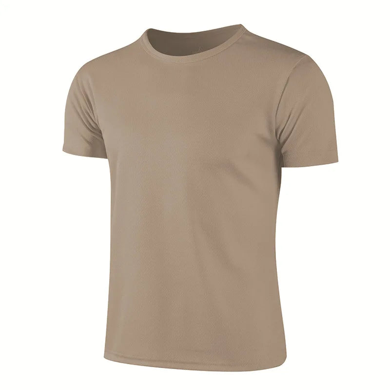 T-shirts  Men Women Quick Dry Short Sleeve Sport T Shirt Gym Jerseys Fitness Shirt Trainer Running T-Shirt Teenager Breathable Sportswears