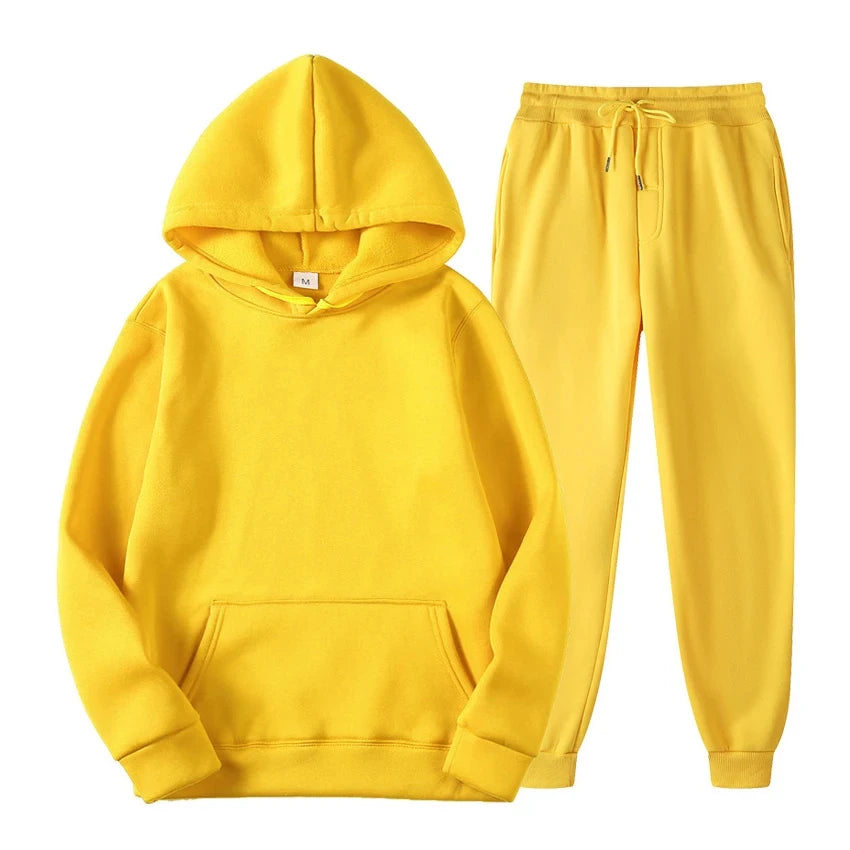 JUMPER Winter Brand Tracksuits Men's sets Long Sleeve Pullover + Jogging Trousers 2pcs Sets Fitness Running Suits sportswer Male