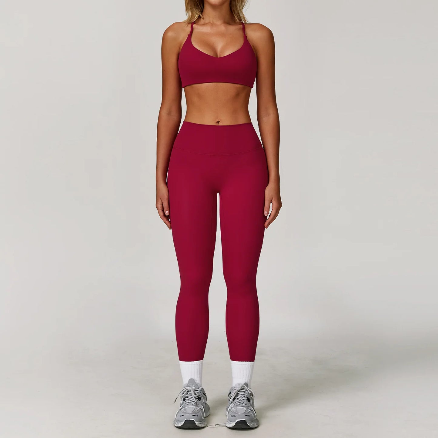 Legging 2/3PCS Yoga Suit Sports Set Gym Set Women Tracksuit Running Workout Clothes Long Sleeve Sports Bra Athletic Wear Yoga Clothing
