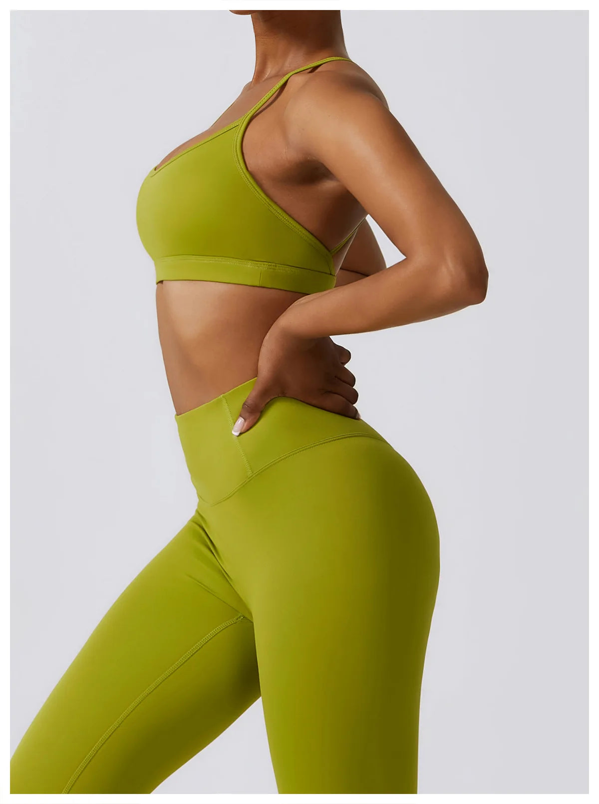 Legging Women's Sportswear Yoga Set Workout Clothes Athletic Wear Sports Gym Legging 2/3PCS Fitness Bra Crop Top Long Sleeve Yoga Suit