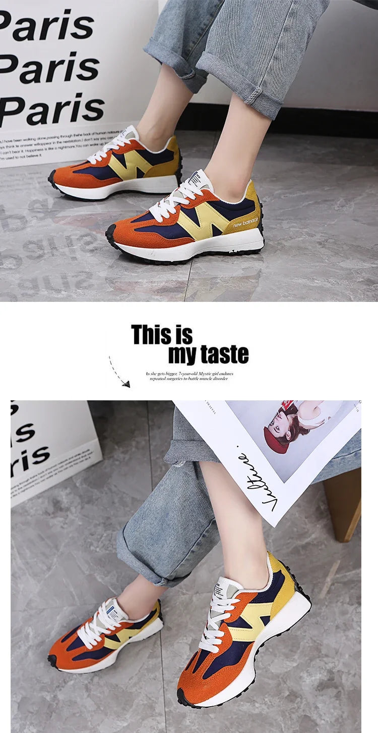 Women Sneakers Thick-Soled Dad Sneakers2025Summer Breathable Season Comfortable Sneaker
