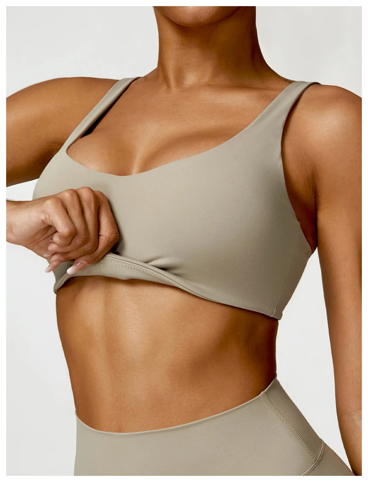 Legging Women Tracksuit Yoga Set 2PCS Sportswear Workout Clothes Athletic Wear Gym Legging Fitness Bra Crop Top Long Sleeve Sports Suits
