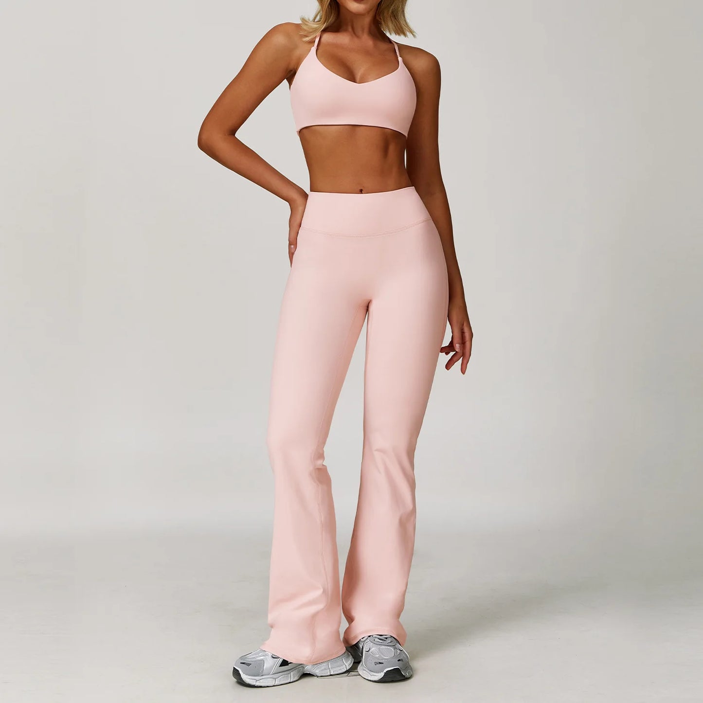 Legging 2/3PCS Yoga Suit Sports Set Gym Set Women Tracksuit Running Workout Clothes Long Sleeve Sports Bra Athletic Wear Yoga Clothing