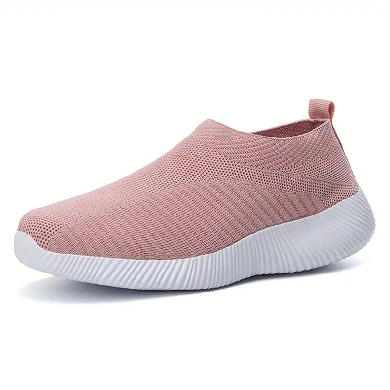 Women Sneakers  Soft Sneakers Lightweight And Comfortable Women Slip On Lazy Loafers Walking Shoes For Women Size 36-42
