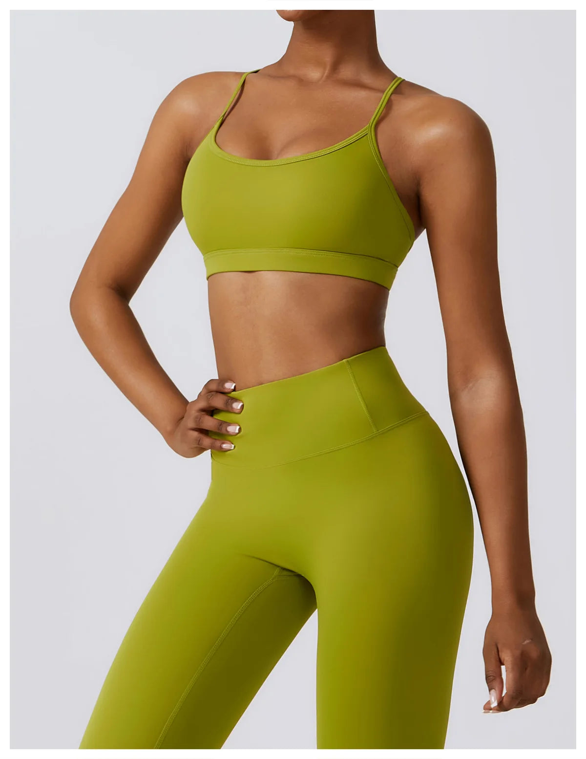 Legging Women's Sportswear Yoga Set Workout Clothes Athletic Wear Sports Gym Legging 2/3PCS Fitness Bra Crop Top Long Sleeve Yoga Suit