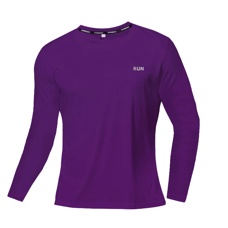 T-Shirt Men 2025 New Quick Dry Breathable Air Conditioning Outdoor Sun Protection Running Outer Wear